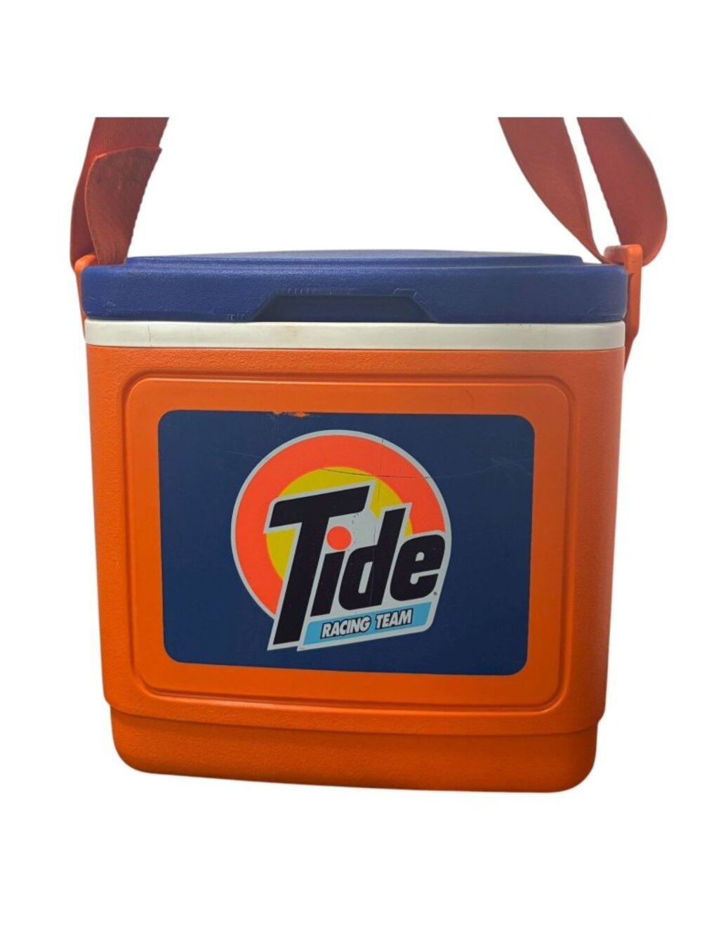 Vintage Tide Racing Team Igloo Tag Along 10 Cooler